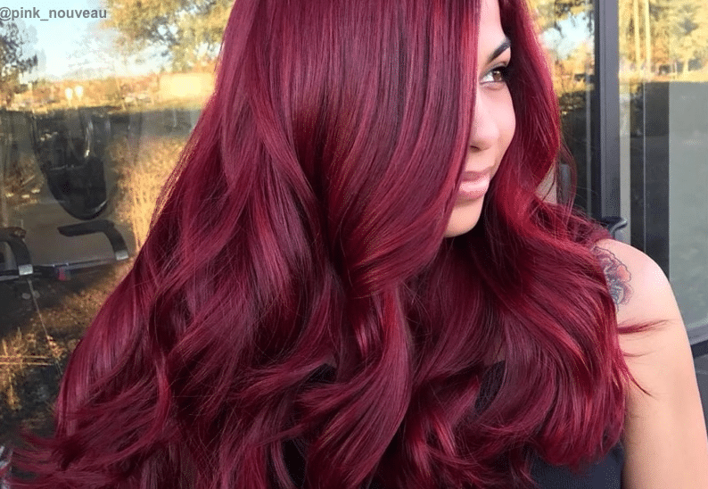 Dark Red Hair