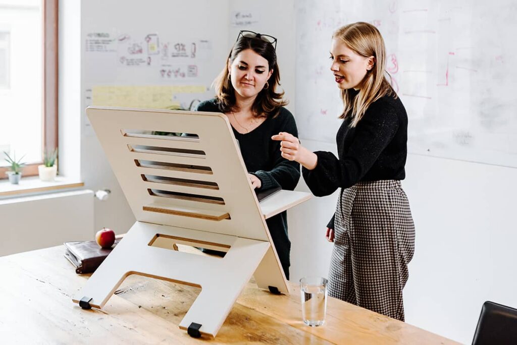 height-adjustable standing desk